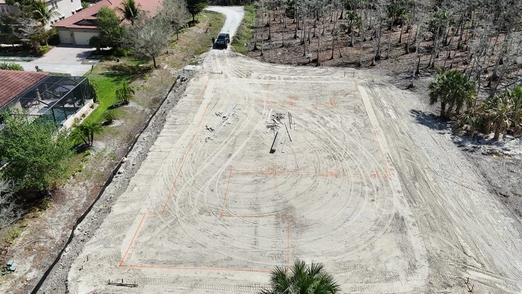 Site preparation and fill, Marco Island.